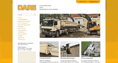 Desktop Screenshot of dare-gmbh.de